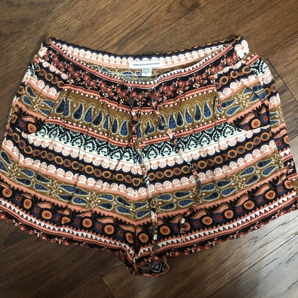 Soft Print Shorts